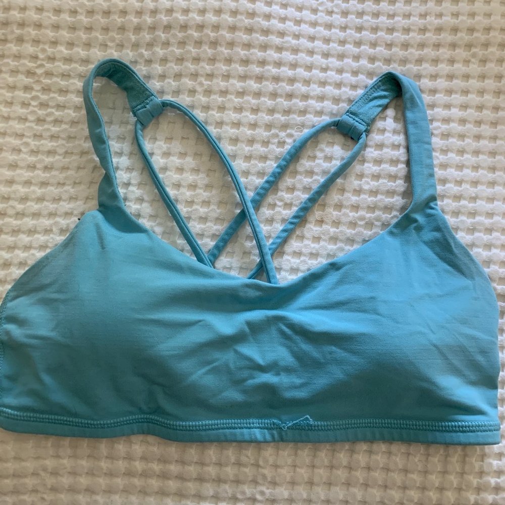 Lululemon Light Blue Free To Be Bra